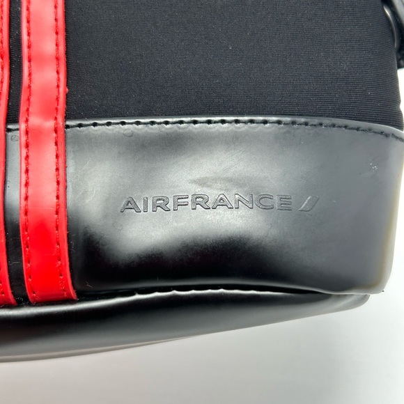 Givenchy Air France's La Première bag cosmetic pouch amenity black red Rare - Picture 4 of 15